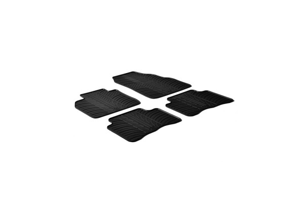 Πατάκια Αυτοκινήτου Gledring (0043) Συμβατά Με Renault Scenic Ii 2003-2009 4Τμχ