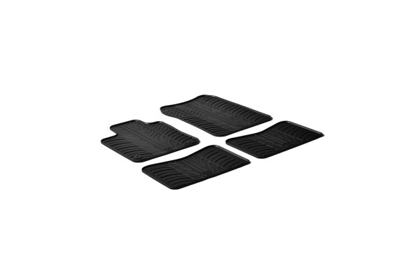Πατάκια Αυτοκινήτου Gledring (0040) Συμβατά Με Renault Twingo Ii 2007-2014 4Τμχ