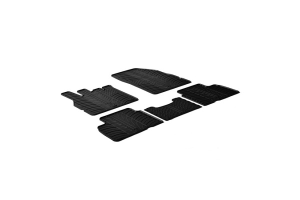 Πατάκια Αυτοκινήτου Gledring (0043) Συμβατά Με Renault Scenic Iii 2009+ / 2013 Fl Έως 10.2016 4Τμχ