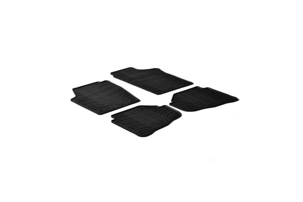 Πατάκια Αυτοκινήτου Gledring (0060) Συμβατά Με Vw Fox 2005+ 4Τμχ