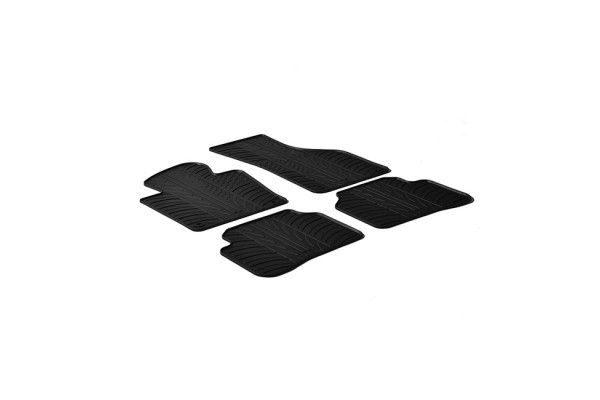 Πατάκια Αυτοκινήτου Gledring (0063) Συμβατά Με Vw Passat 2005-2009 4Τμχ