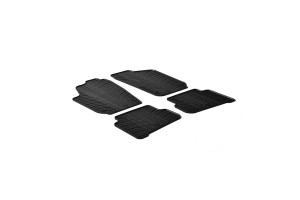 Πατάκια Αυτοκινήτου Gledring (0065) Συμβατά Με Vw Polo 2009-09.2017 4Τμχ