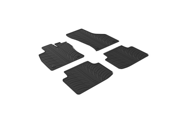 Πατάκια Αυτοκινήτου Gledring (0077) Συμβατά Με Vw Passat (Variant / Limo / Autom) 2014+ 4Τμχ
