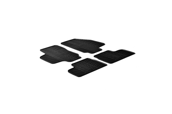 Πατάκια Αυτοκινήτου Gledring (0083) Συμβατά Με Opel Astra G 98+ / 2002-2004 4Τμχ