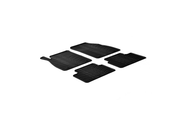 Πατάκια Αυτοκινήτου Gledring (0085) Συμβατά Με Opel Insignia 2008-2013 4Τμχ