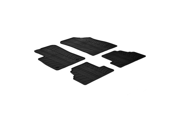 Πατάκια Αυτοκινήτου Gledring (0089) Συμβατά Με Opel Mokka 4x4 2012+ / Chevrolet Trax 2012+ 4Τμχ