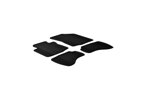Πατάκια Αυτοκινήτου Gledring (0110) Συμβατά Με Citroen C1 / Peugeot 107 / Toyota Aygo 2005-2009 4Τμχ