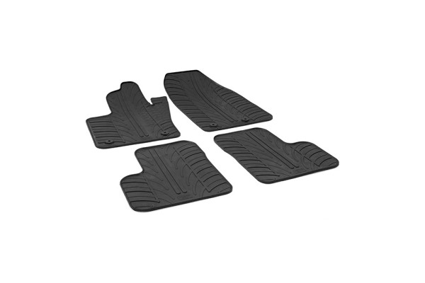 Πατάκια Αυτοκινήτου Gledring (0576) Συμβατά Με Fiat 500X 02.2015+ / Jeep Renegade 02.2015+ 4Τμχ
