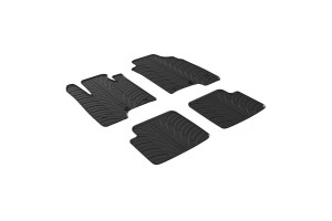 Πατάκια Αυτοκινήτου Gledring (0577) Συμβατά Με Fiat Panda 2014+ 4Τμχ