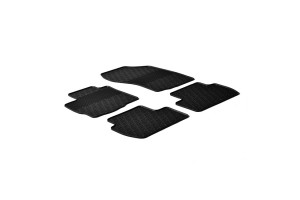 Πατάκια Αυτοκινήτου Gledring (0155) Συμβατά Με Peugeot 4007 2008+ / Citroen C-Crosser 2008+ / Mitsubishi Outlander 2008-2009 4Τμχ