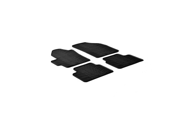 Πατάκια Αυτοκινήτου Gledring (0183) Συμβατά Με Chevrolet Matiz / Spark 2005-2010 4Τμχ