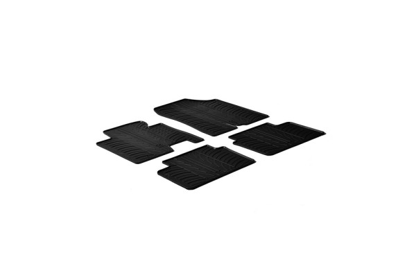 Πατάκια Αυτοκινήτου Gledring (0201) Συμβατά Με Hyundai I30 2012-08.2015 / Kia Cee'd & Cee'd Sw 2012-08.2015 4Τμχ