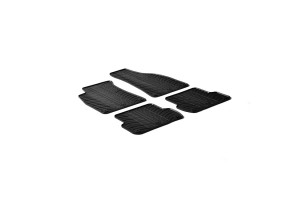 Πατάκια Αυτοκινήτου Gledring (0240) Συμβατά Με Audi A4 2007-10.2015 / A5 Sb 4D 02.2008-2016 4Τμχ