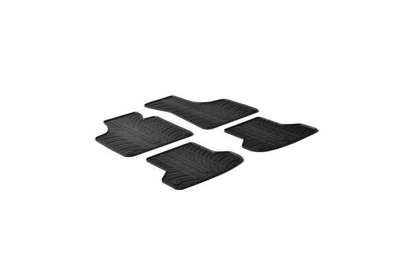 Πατάκια Αυτοκινήτου Gledring (0246) Συμβατά Με Audi A3 2003-2011 5D / A3 Sb 5D 2004-2011 4Τμχ