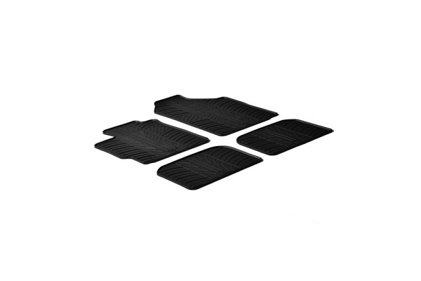 Πατάκια Αυτοκινήτου Gledring (0261) Συμβατά Με Toyota Yaris 2006+ / Toyota Urban Cruiser 2009+ 4Τμχ