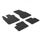 Πατάκια Αυτοκινήτου Gledring (0462) Συμβατά Με Smart 451 For Four 2014+4Τμχ