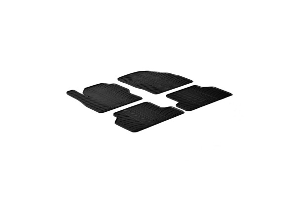 Πατάκια Αυτοκινήτου Gledring (0281) Συμβατά Με Ford Focus 2005+ / 2009+ 4Τμχ
