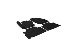 Πατάκια Αυτοκινήτου Gledring (0277) Συμβατά Με Ford S-Max 2012-07.2015 / Galaxy 5D 2012-07.2015 4Τμχ