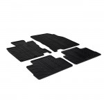 Πατάκια Αυτοκινήτου Gledring (0296) Συμβατά Με Nissan Qashqai 2014+ / 4x4 (Αυτόματο & Μη Αυτόματο) 4Τμχ