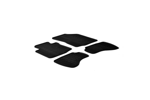 Πατάκια Αυτοκινήτου Gledring (0125) Συμβατά Με Citroen C1 / Peugeot 107 / Toyota Aygo 2010-2014 4Τμχ