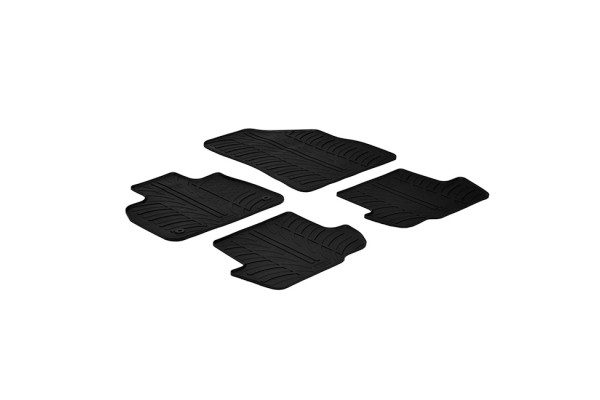 Πατάκια Αυτοκινήτου Gledring (0126) Συμβατά Με Citroen C3 DS5 2012+ 4Τμχ