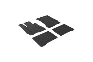 Πατάκια Αυτοκινήτου Gledring (0501) Συμβατά Με S-Class W221 2005-08.2013 4Τμχ