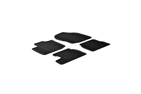 Πατάκια Αυτοκινήτου Gledring (0304) Συμβατά Με Honda Civic 5D (Μόνο Για Βενζινοκίνητα) 2012-04.2017 4Τμχ