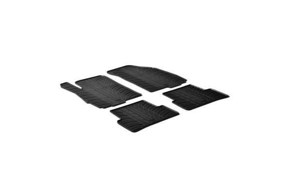 Πατάκια Αυτοκινήτου Gledring (0187) Συμβατά Με Chevrolet Aveo 5D 2011+ 4Τμχ