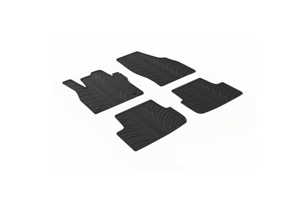 Πατάκια Αυτοκινήτου Gledring (0314) Συμβατά Με Seat Ibiza 06.2017+ / Arona 5D (Μη Αυτόματο) 11.2017 4Τμχ