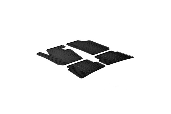 Πατάκια Αυτοκινήτου Gledring (0310) Συμβατά Με Seat Ibiza 2008-2017 4Τμχ