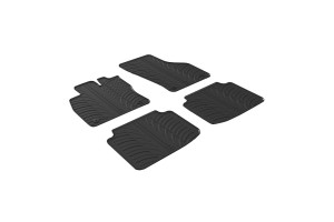 Πατάκια Αυτοκινήτου Gledring (0474) Συμβατά Με Skoda Superb 04.2015+ 4Τμχ