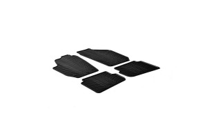 Πατάκια Αυτοκινήτου Gledring (0330) Συμβατά Με Skoda Fabia 2002+ / 2007-2014 4Τμχ