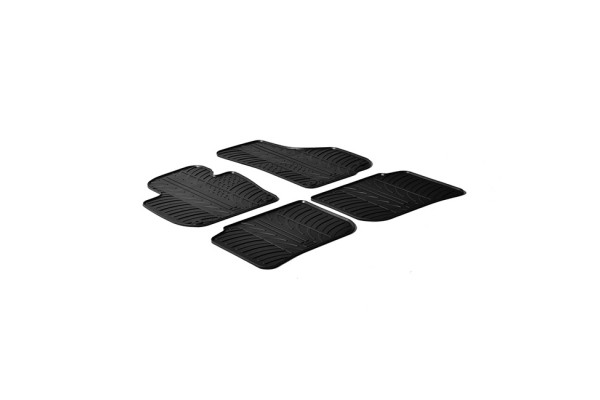 Πατάκια Αυτοκινήτου Gledring (0335) Συμβατά Με Skoda Superb 2009-03.2015 4Τμχ