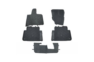 Πατακια Audi Q7 06-ΟΝ -ΓΚΡΙ- 5 Τεμ (7 ΘΕΣΕΩΝ)