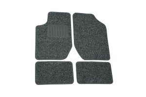 Μοκέτες Αυτοκινήτου Συμβατές Με Honda Crv Ii 2003-2007 Γκρι 4Τμχ