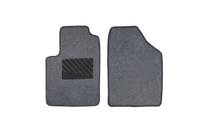 Μοκέτες Αυτοκινήτου Comfort Γκρι 2Τμχ
