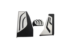 Πεντάλ Αλουμινίου Κουμπωτά Και Footrest Για Bmw F20 11+ , F22 14+ , F30 11+ ,F32 13+ Αυτόματο Σετ 3 Τεμάχια KPBM01