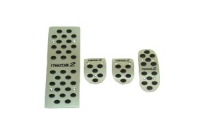 Πεντάλ Αλουμινίου Και Footrest Για Mazda 2 Σετ 4 Τεμάχια