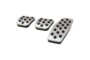 Πεντάλ Αλουμινίου Κουμπωτά Για Opel Astra J 10-15 / Insignia 08-16 / Mokka 12-16 Μη Αυτόματο 3 Τεμάχια KPOPA01