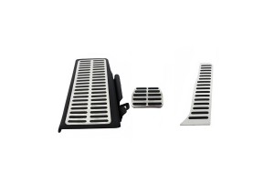 Πεντάλ Αλουμινίου Κουμπωτά Και Footrest Για Vw Passat B6 05-10 / Passat B7 10-14 / Passat Cc Αυτόματα Σετ 3 Τεμάχια KPVW02