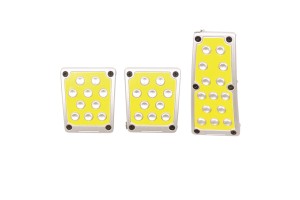 Πενταλ Καλυμμα - H (Μαυρα Μεταλλικα με Κιτρινο Πλαστικό)