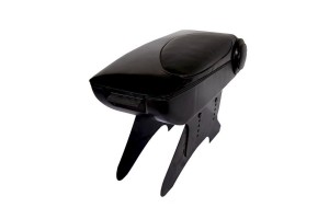 Κονσόλα Χειροφρένου Classic Με Ποτηροθήκες Μαύρη Universal