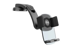 Βάση Κινητού Αυτοκινήτου Για Το Ταμπλό Με Ρυθμιζόμενα Άγκιστρα On Mobile Accessories Μαύρη 1 Τεμάχιο