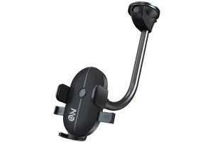 Βάση Κινητού Αυτοκινήτου Για Το Παρμπρίζ Με Βεντούζα Και Ευέλικτο Βραχίωνα On Mobile Accessories Μαύρη 1 Τεμάχιο
