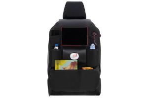 Θήκη Οργάνωσης - Organizer Πλάτης Καθίσματος Αυτοκινήτου Otom Exclucive Από Τεχνόδερμα Μαύρο Χρώμα 77,5cm X 49cm Universal 1 Τεμάχιο ORG-101 1 Τεμάχιο