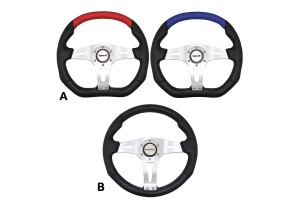 Τιμονι Τυπου Isotta &#8211; 35cm - Α-ΜΑ/ΜΑΥΡΟ