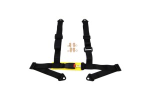 Ζώνη Αγωνιστική 4 Σημείων Μαύρο Χρώμα 1 Τεμάχιο