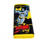 Μαξιλαράκι Ζώνης Ασφαλείας Batman Βελούδινο Μαύρο-Κίτρινο 1 Τεμάχιο