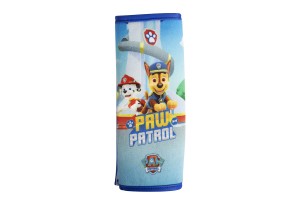 Μαξιλαράκι Ζώνης Ασφαλείας Paw Patrol Chase-Marshall Βελούδινο Μπλε 1 Τεμάχιο