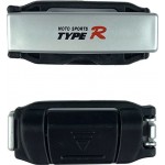 Στοπ Ζώνης Ασφαλείας Ασημί Type-R TR-2538 2 Τεμάχια Στοπ Ζώνης Ασφαλείας Ασημί Type-R TR-2538 2 Τεμάχια